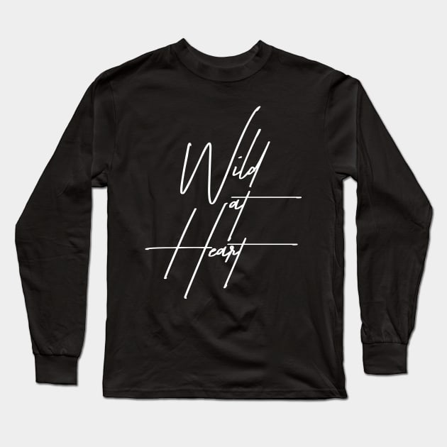 Wild at Heart 1 - Minimalist Long Sleeve T-Shirt by StudioGrafiikka